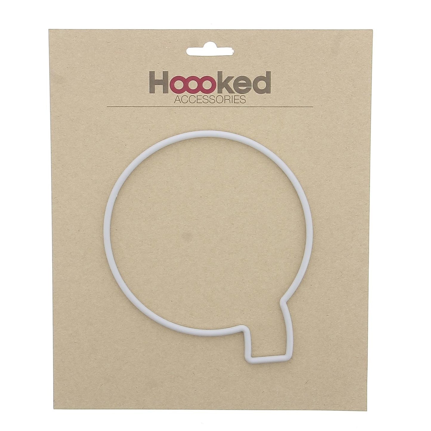 Bokstavramme Q - Heklerammer 15 cm - Hoooked Yarn - Garntopia