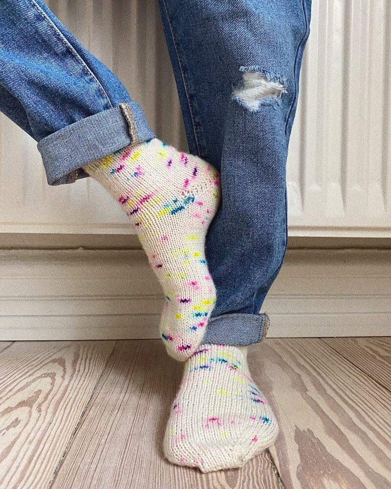 Everyday Socks Junior - Papir - PetiteKnit - Garntopia