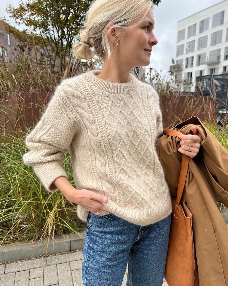 Moby Sweater - Papir - PetiteKnit - Garntopia