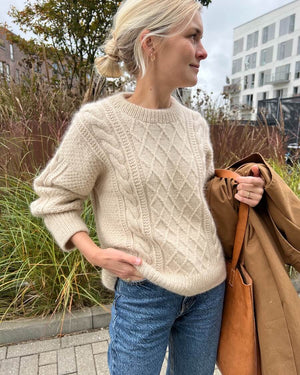 Moby Sweater - Papir - PetiteKnit - Garntopia
