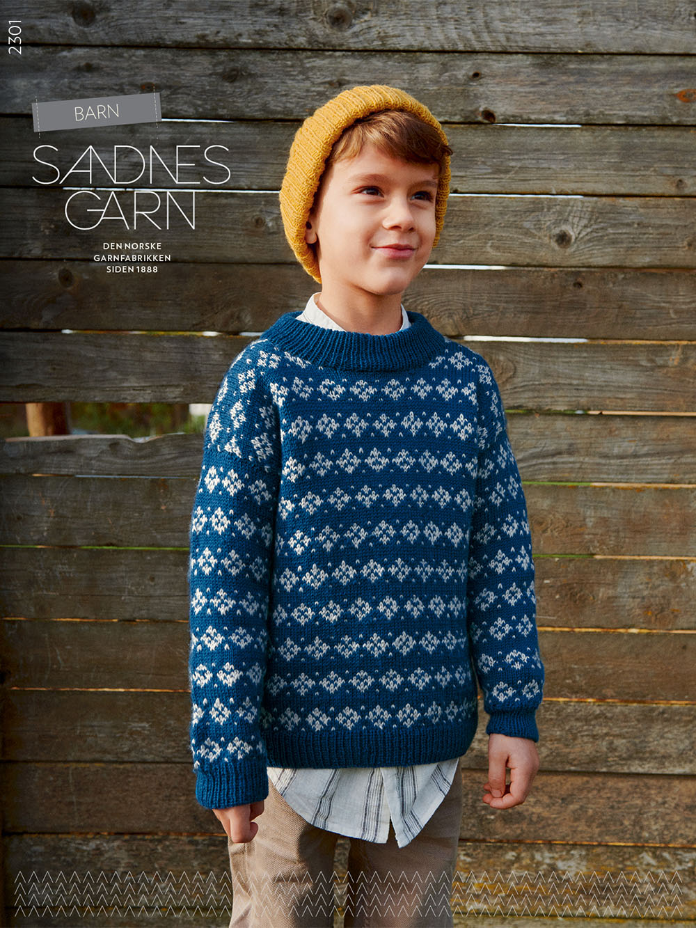 UTGÅTT 2301 - Barn - Sandnes garn - Garntopia