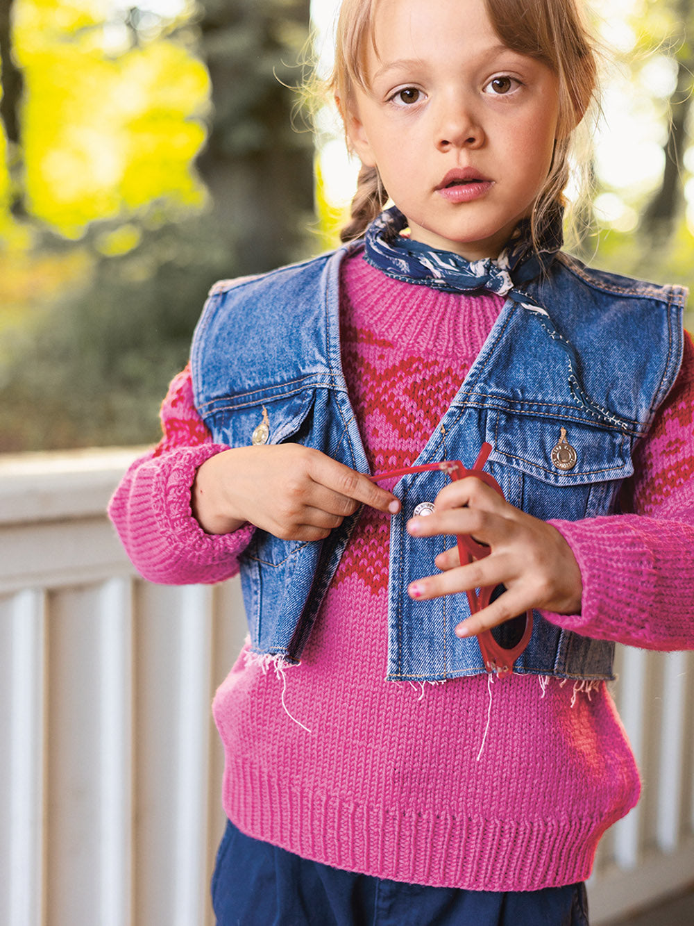 2411 - Norske ikoner barn - Nr. 1  Marius Barnegenser - Sandnes garn - Garntopia