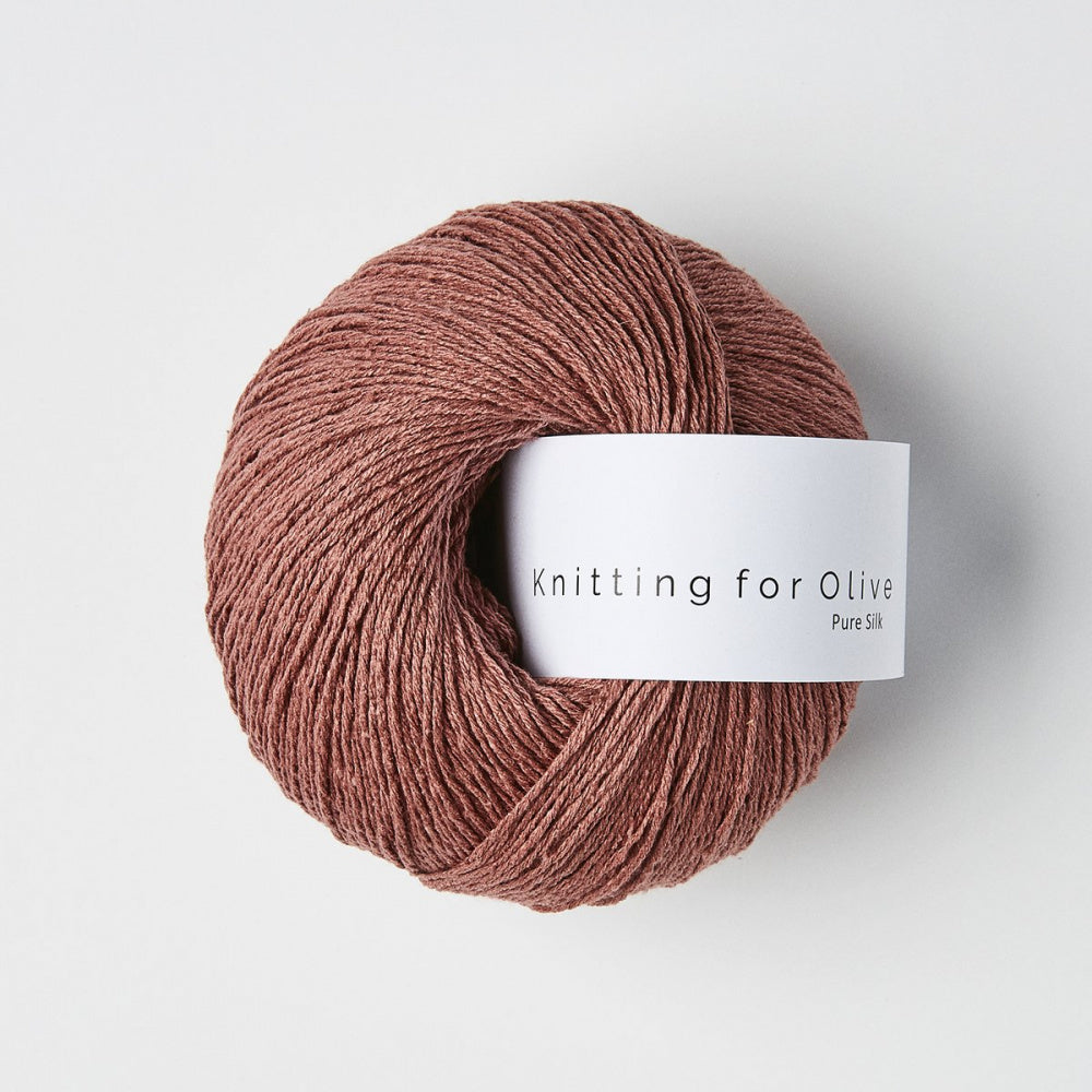 Blommerosa -	Pure Silk - Knitting for Olive - Garntopia