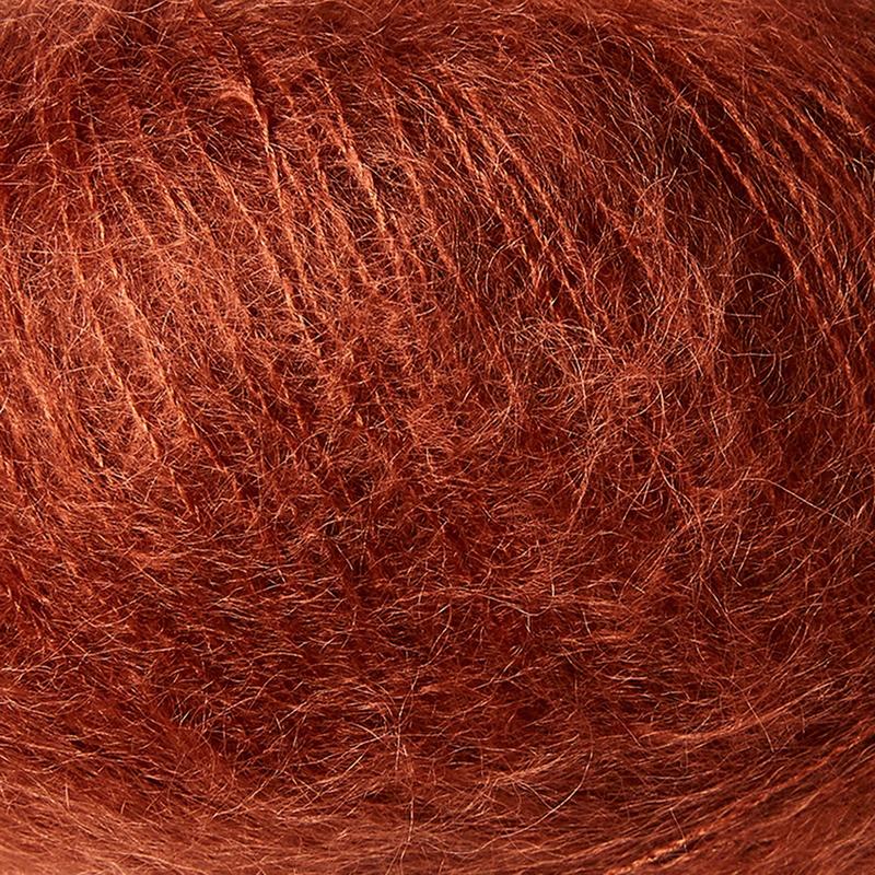 Støvet Rødkælk -	Soft Silk Mohair - Knitting for Olive - Garntopia