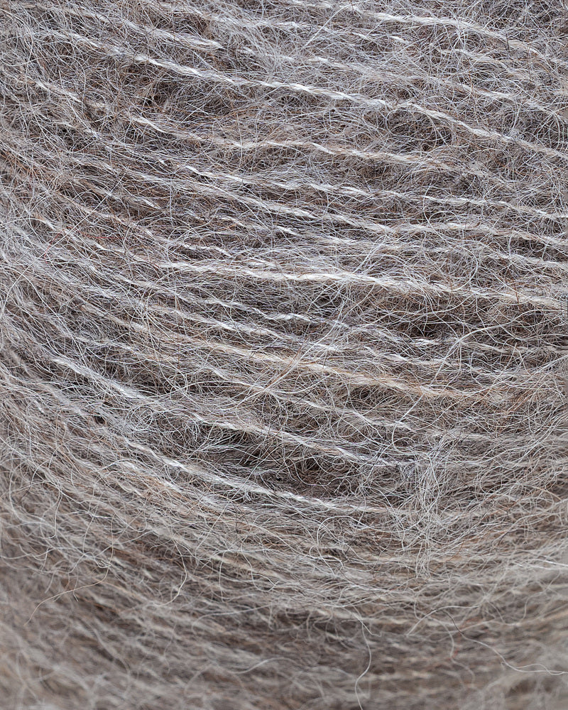 1360 Gråbrun -	Alpaca Silk - Rauma Garn - Garntopia