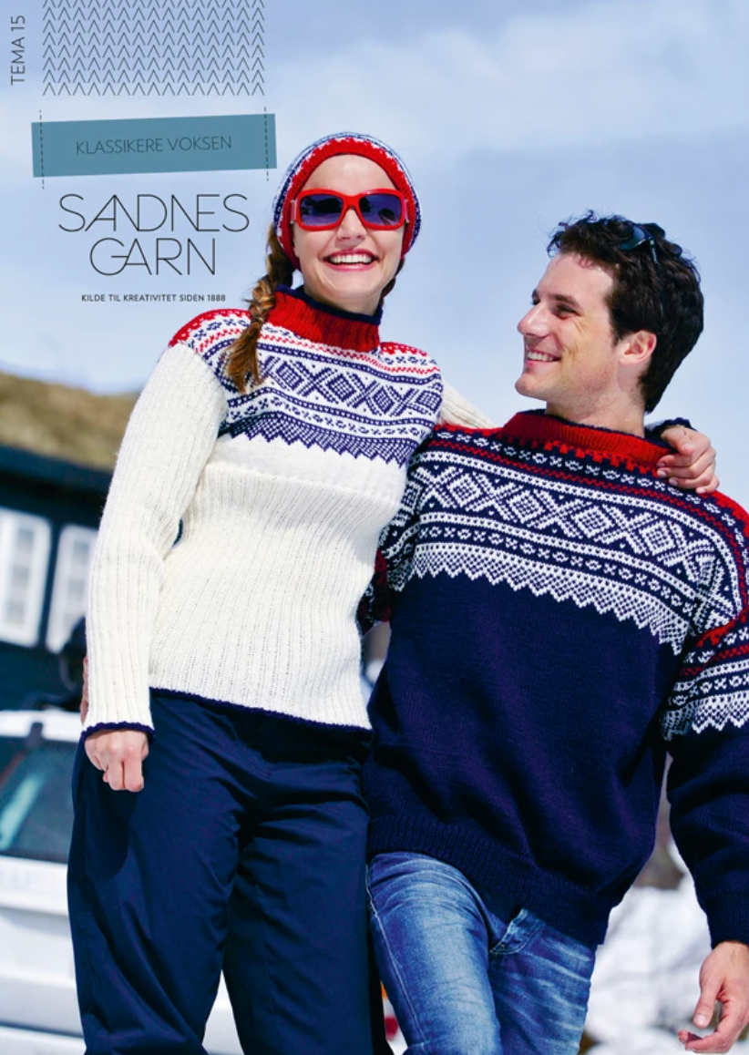 Tema 15 - Klassikere Voksen - Sandnes garn - Garntopia