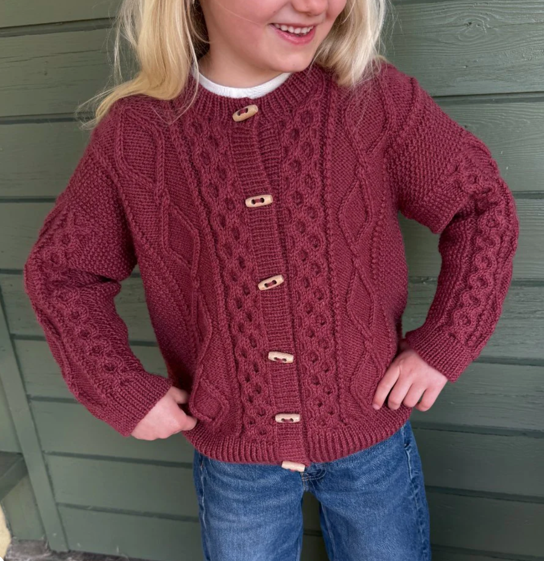 Dagmar Jacket Junior - Papir - PetiteKnit - Garntopia