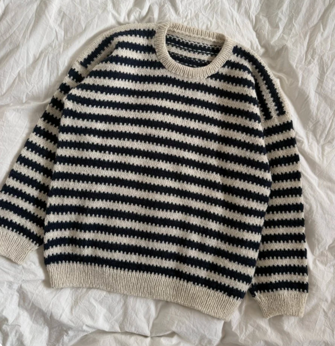 Otto Sweater Man - Papir - PetiteKnit - Garntopia