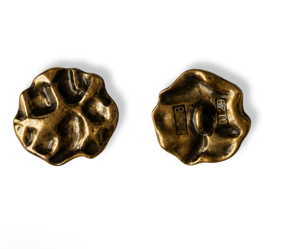 Kelly Button - Gold - Touch of EEVA - Garntopia