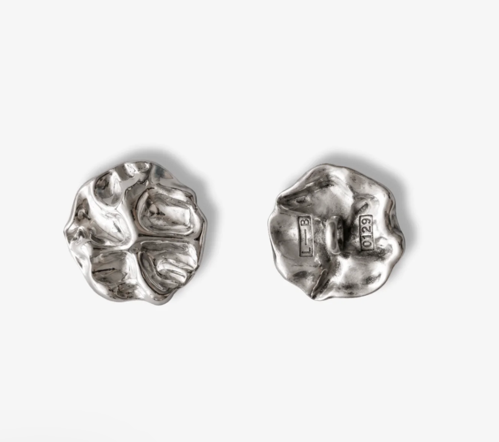 Kelly Button - Silver - Touch of EEVA - Garntopia