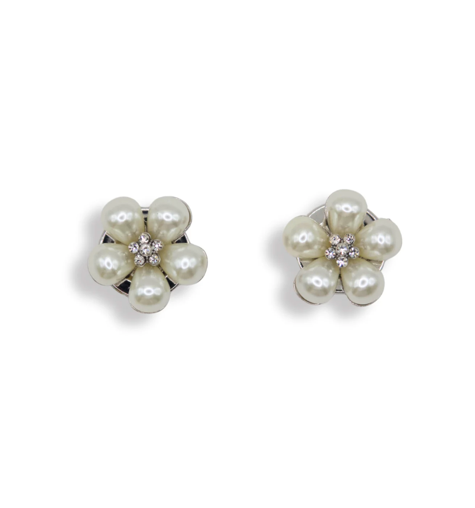 Button Cover - Skylar Silver - Touch of EEVA - Garntopia