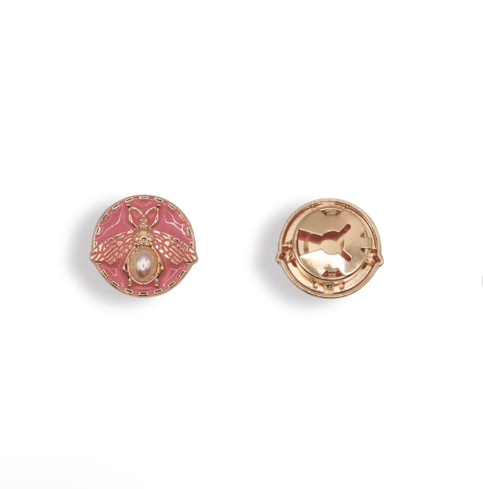 Button Cover - Bee - Touch of EEVA - Garntopia