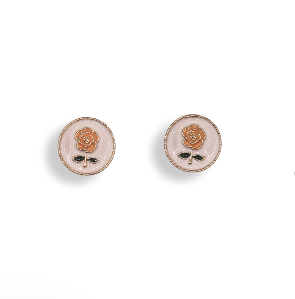 Button Cover - Flower - Touch of EEVA - Garntopia