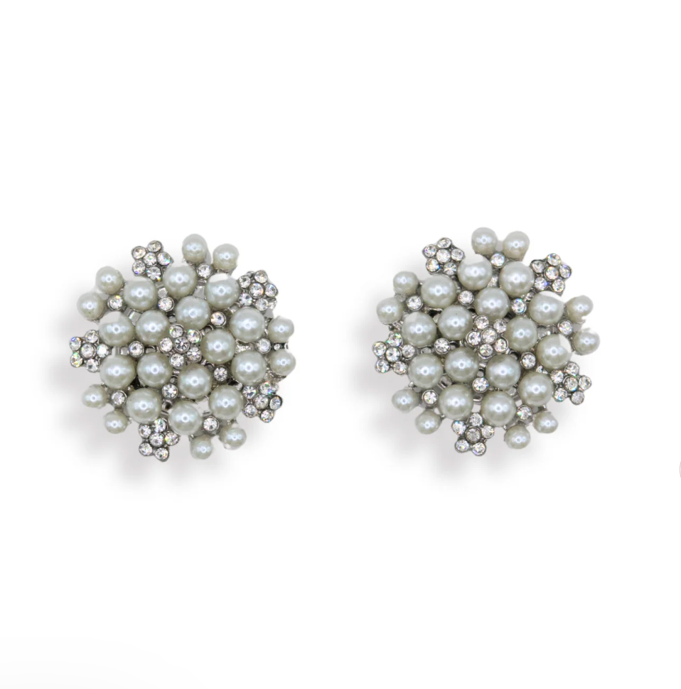 Button Cover - Snow silver - Touch of EEVA - Garntopia