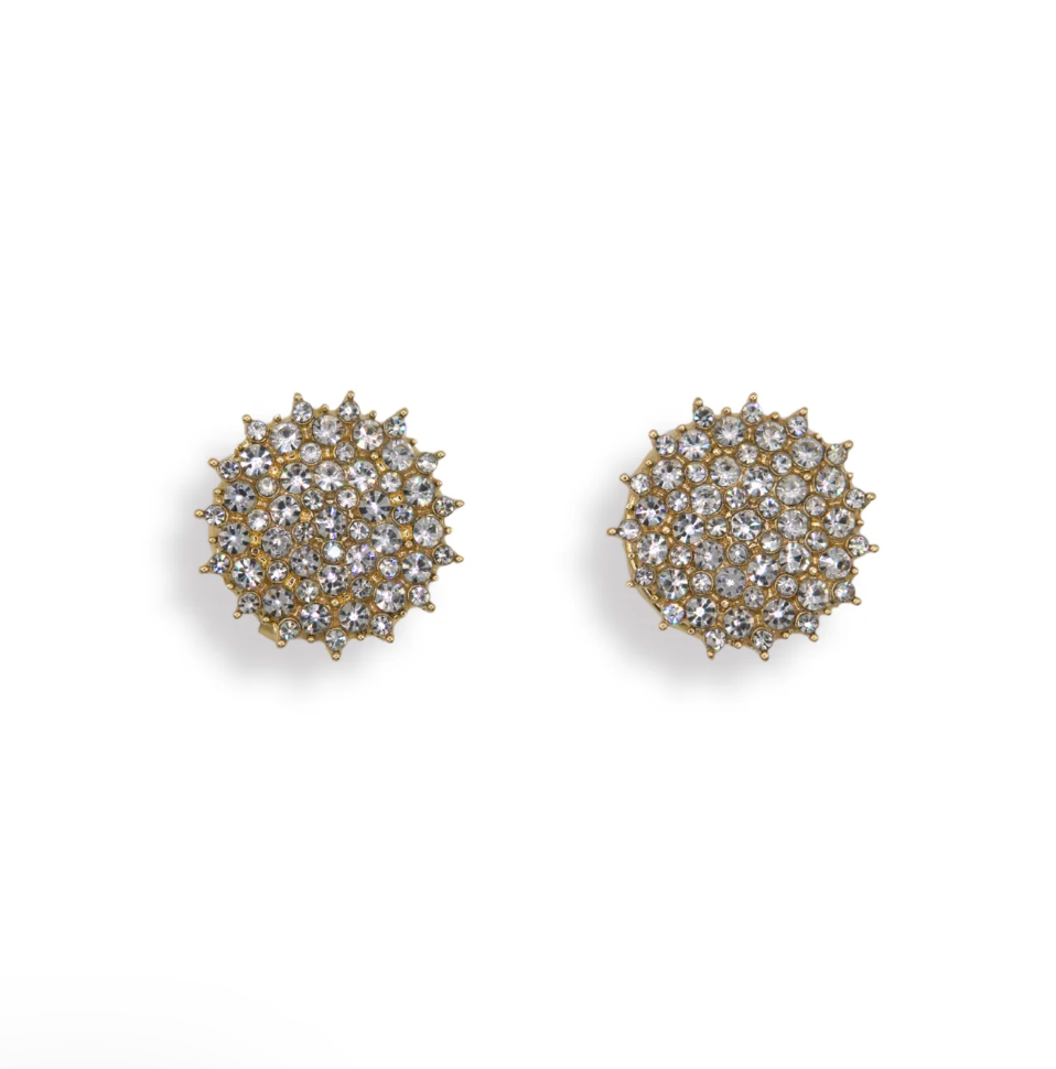 Button Cover - Josephine Clear - Touch of EEVA - Garntopia