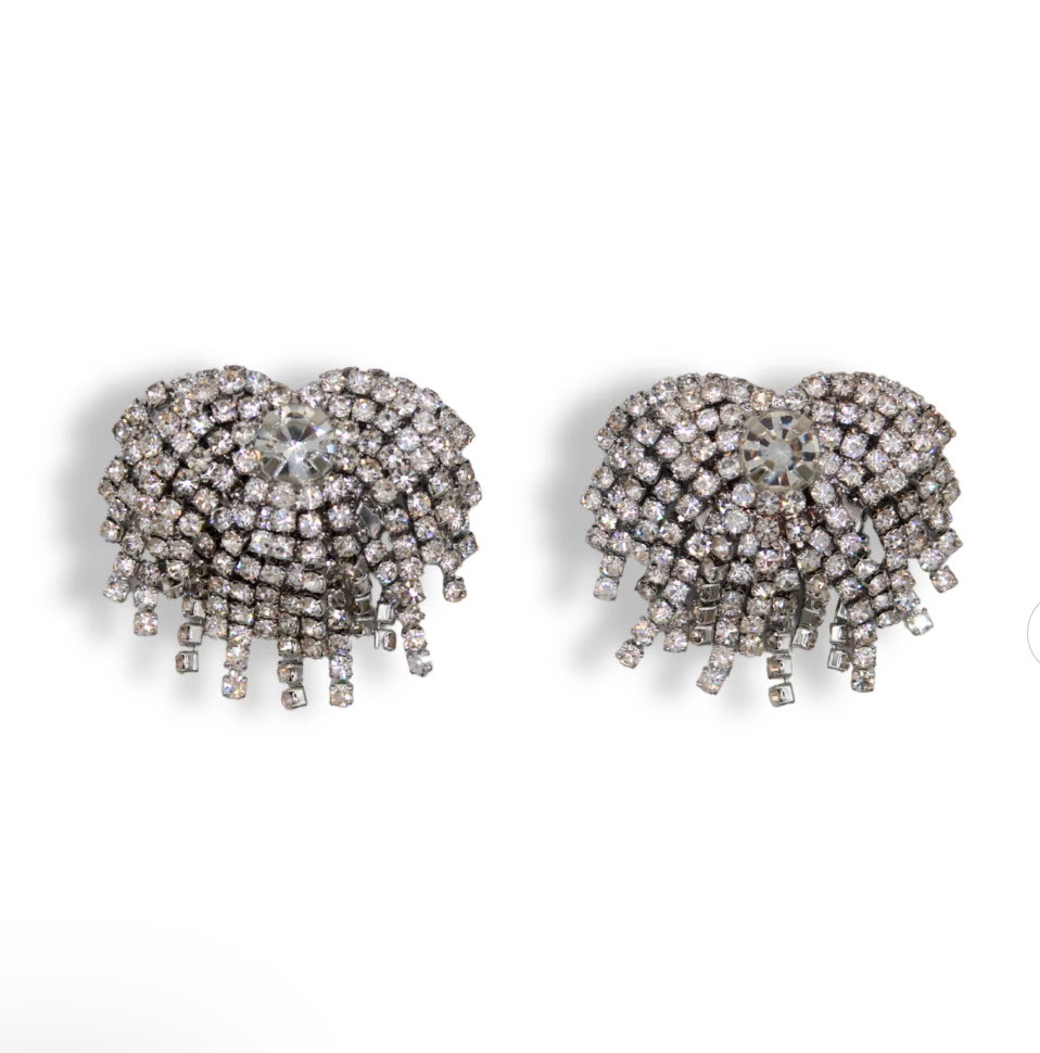 Button Cover - Faith Silver - Touch of EEVA - Garntopia