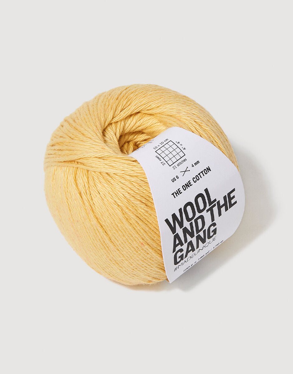 Yellow One Butter Yellow - The One Cotton – Garntopia