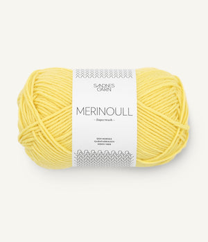9004 Lemon -	Merinoull - Sandnes garn - Garntopia
