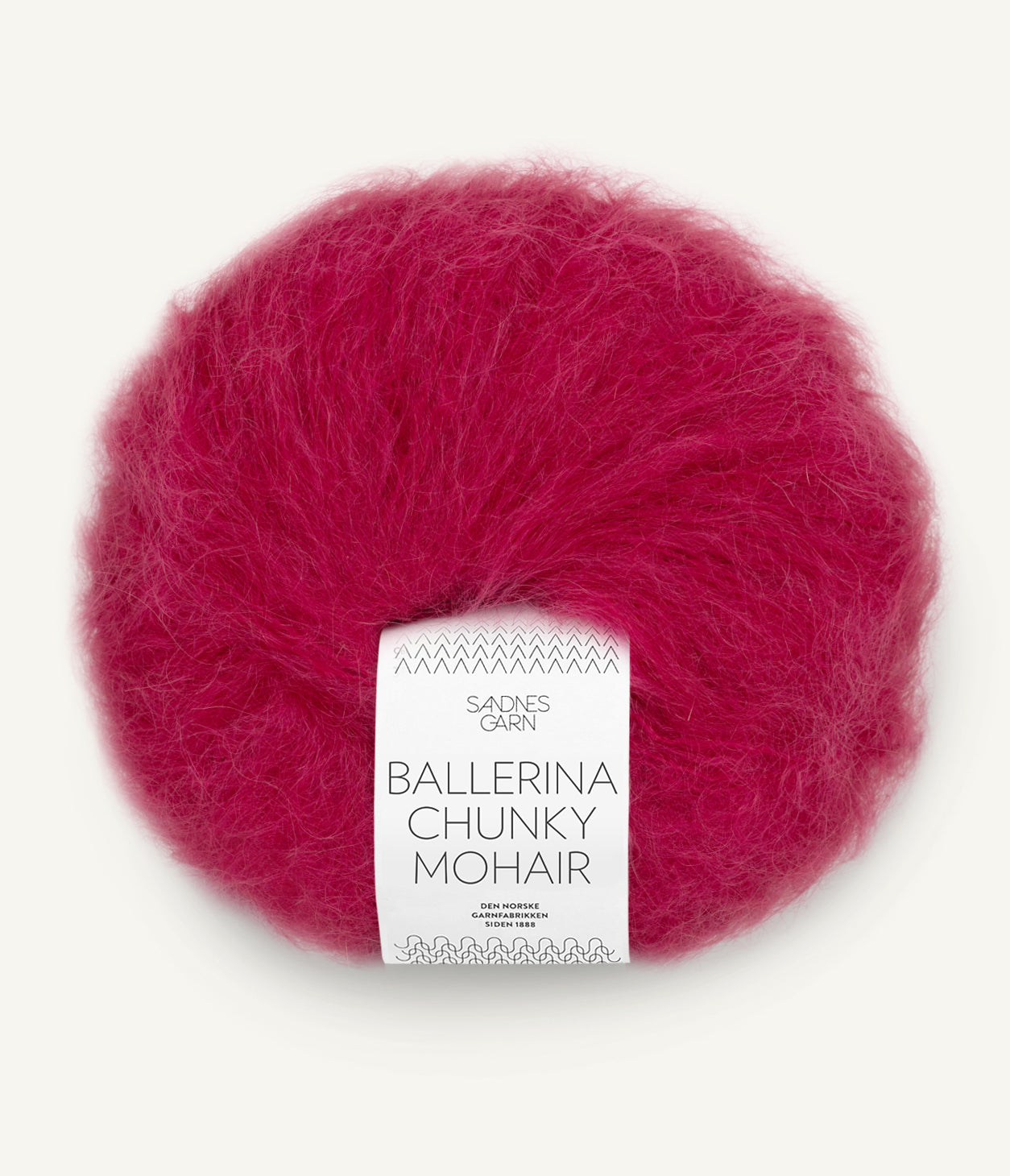 4255 Rumba Red - Ballerina Chunky Mohair - Sandnes garn - Garntopia