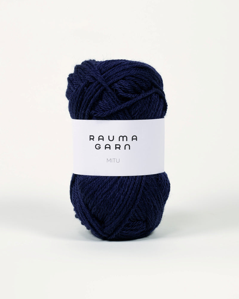 6416 Marineblå -	Mitu - Rauma Garn - Garntopia