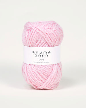 V66 Lys Rosa -	Vams Pt3 - Rauma Garn - Garntopia