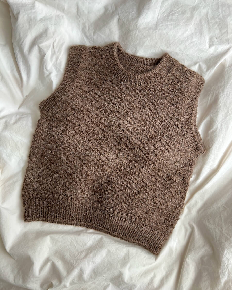 Sille Slipover Mini - Papir - PetiteKnit - Garntopia