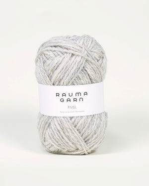 300 Light grey natural melange - Fivel