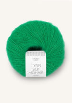 UTGÅTT - 8236 Jelly Bean Green -	Tynn Silk Mohair - Sandnes garn - Garntopia