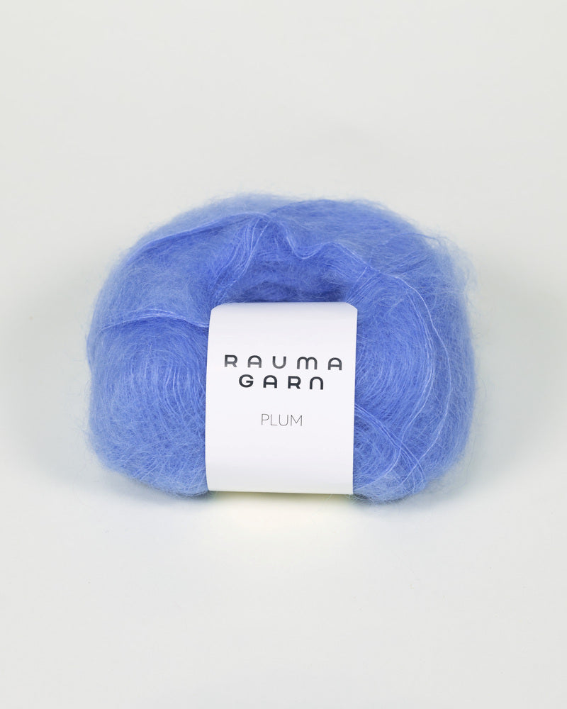 069 Blå -	Plum - Rauma Garn - Garntopia