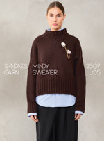 2507 - DIY - NR. 5  Mindy Sweater Chunky Edition - Sandnes garn - Garntopia