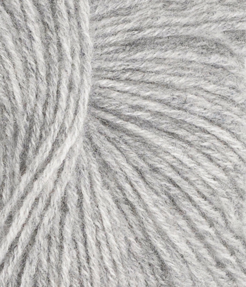 1042 Grey Melange - Cashmere - Sandnes garn - Garntopia