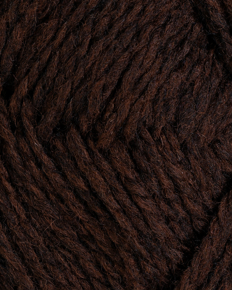 403 Mørk sjokolade melert -	Fivel - Rauma Garn - Garntopia