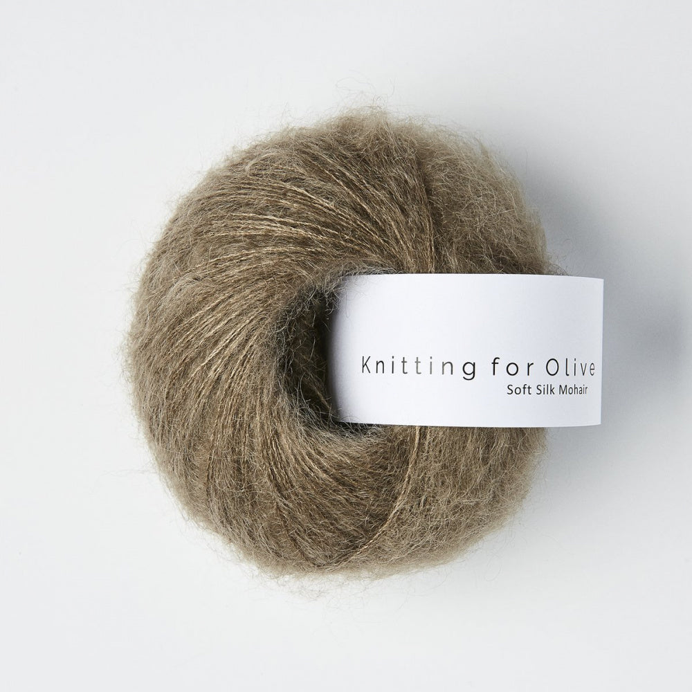 Hasselnød -	Soft Silk Mohair - Knitting for Olive - Garntopia