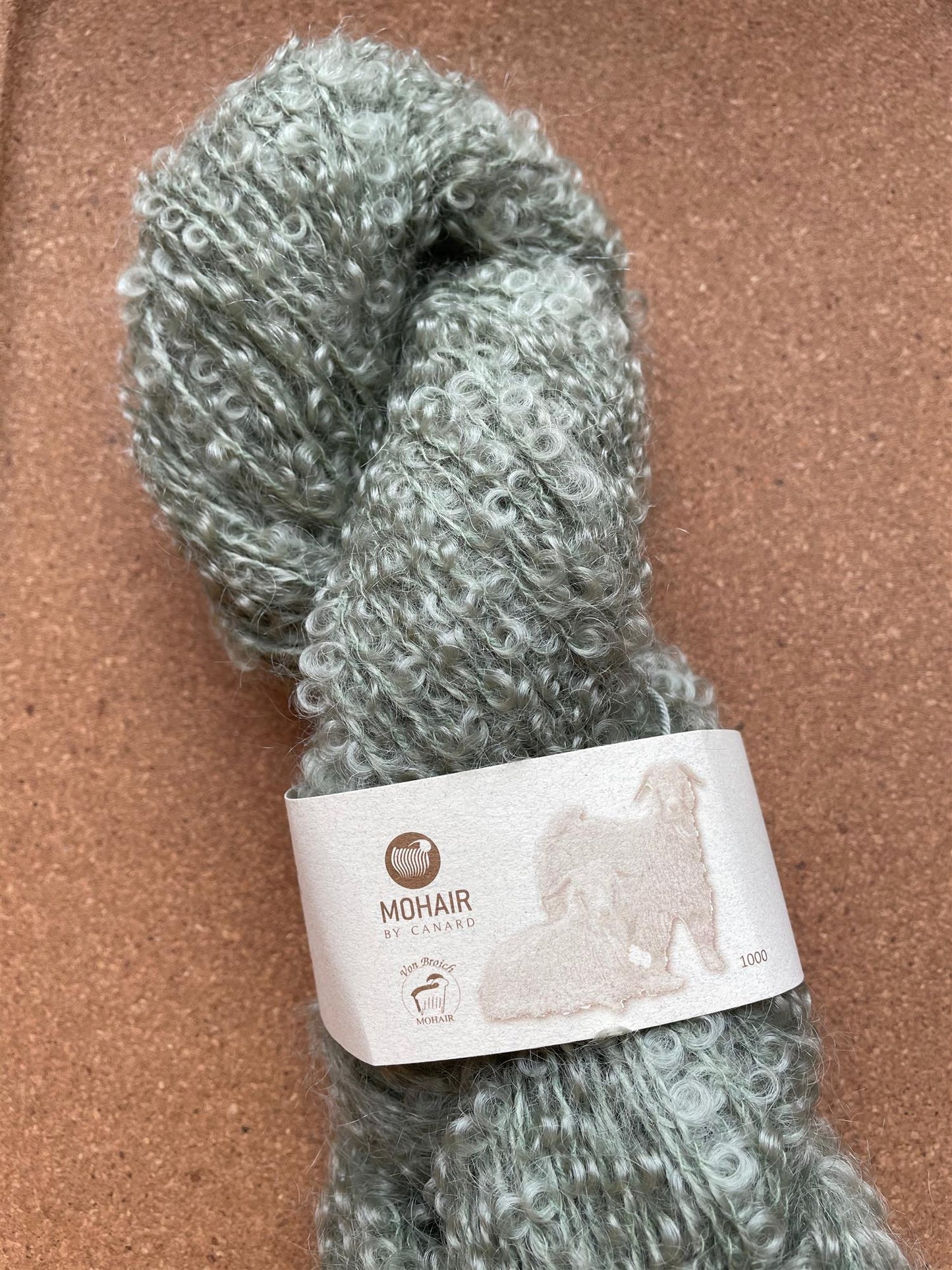 1023 Tegrøn -	Mohair Bouclé - Mohair by Canard - Garntopia