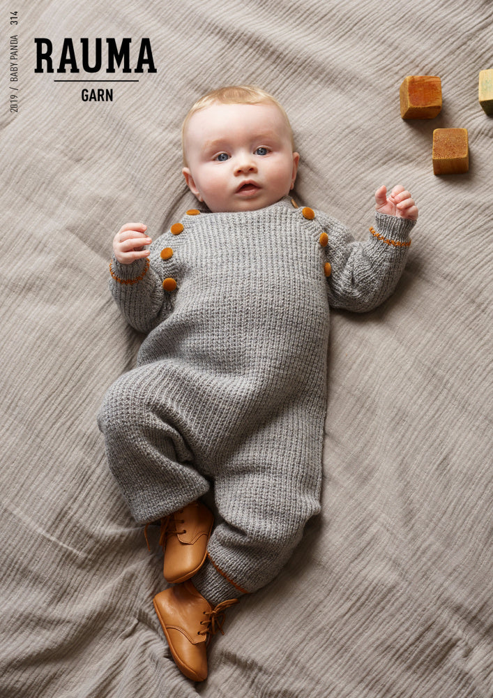 314 - BABY PANDA - Rauma Garn - Garntopia