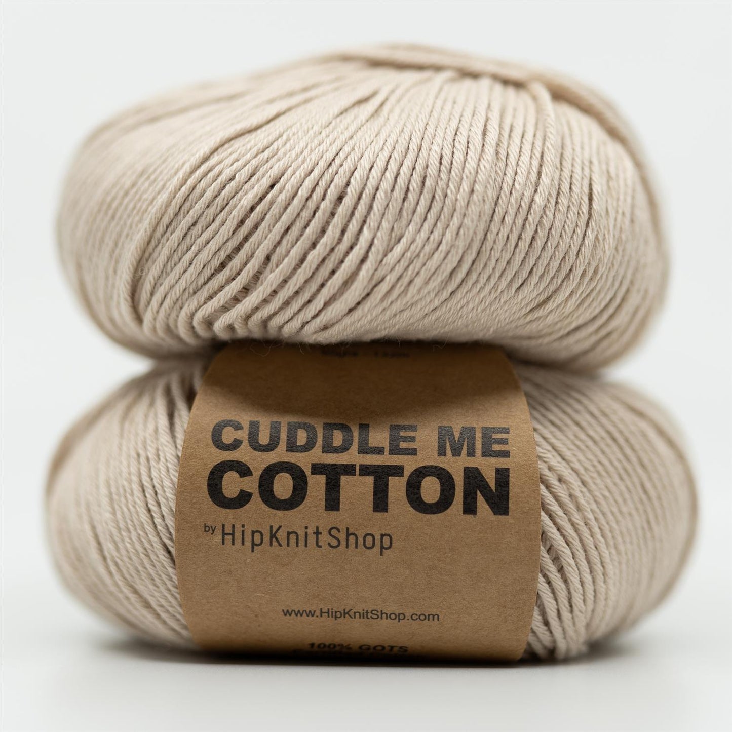 Sand  -	Cuddle Me Cotton - HipKnitShop - Garntopia