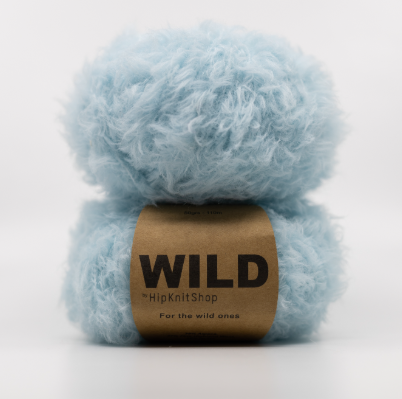 Wild & Light Blue -	Wild Wool - HipKnitShop - Garntopia