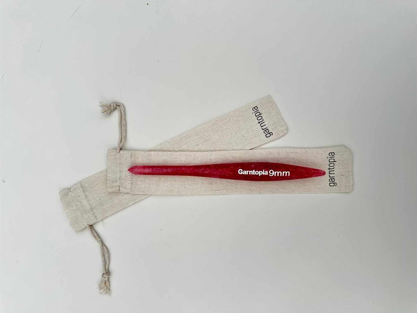 Heklenål Resin Rosa-  9 mm - Garntopia - Garntopia