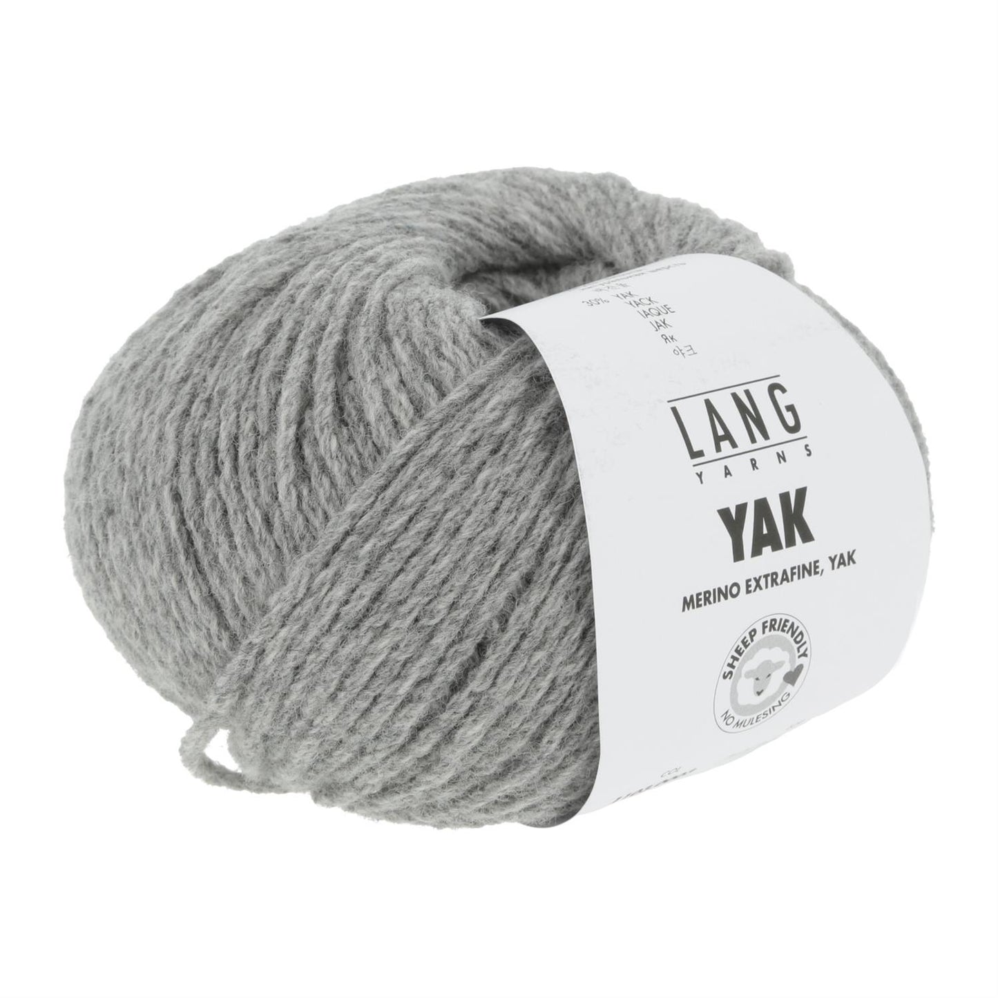 03 Lys grå  - 	Yak - Lang Yarns - Garntopia
