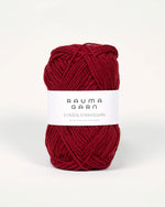 128 Wine red - 3-thread knitting yarn