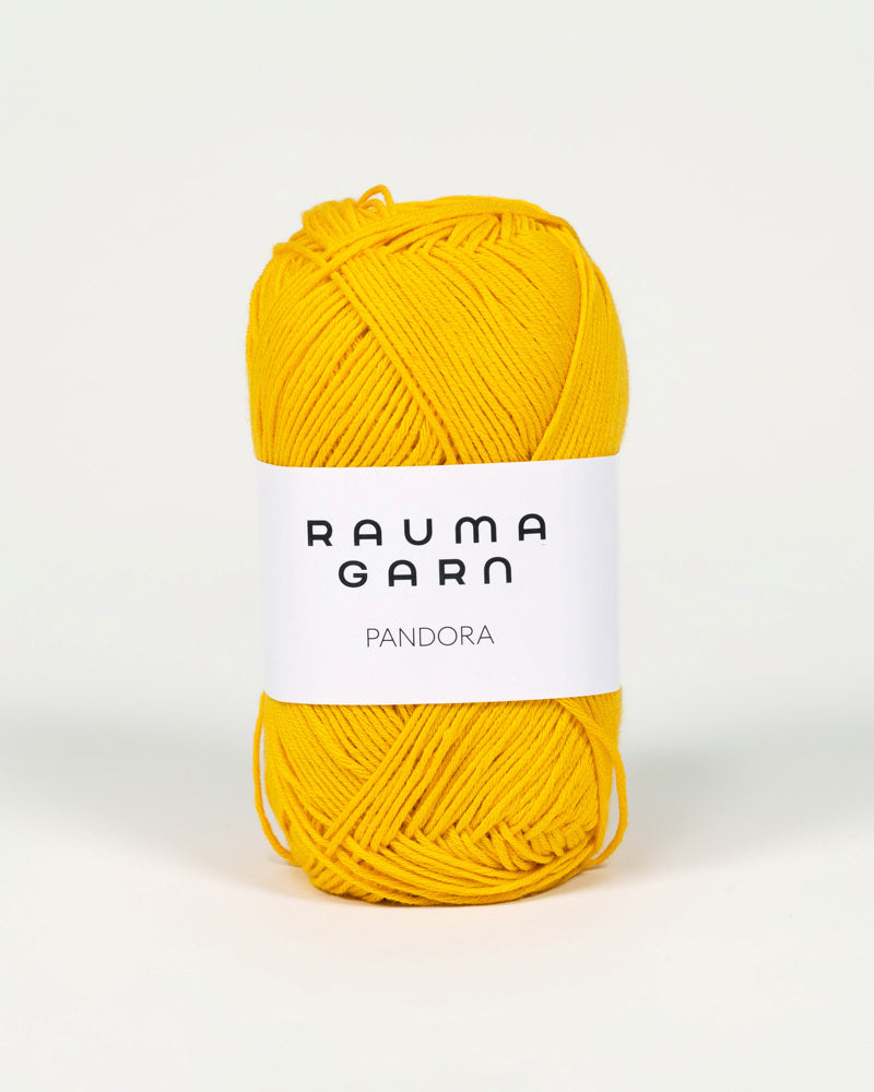 333 Liljegul -	Pandora - Rauma Garn - Garntopia