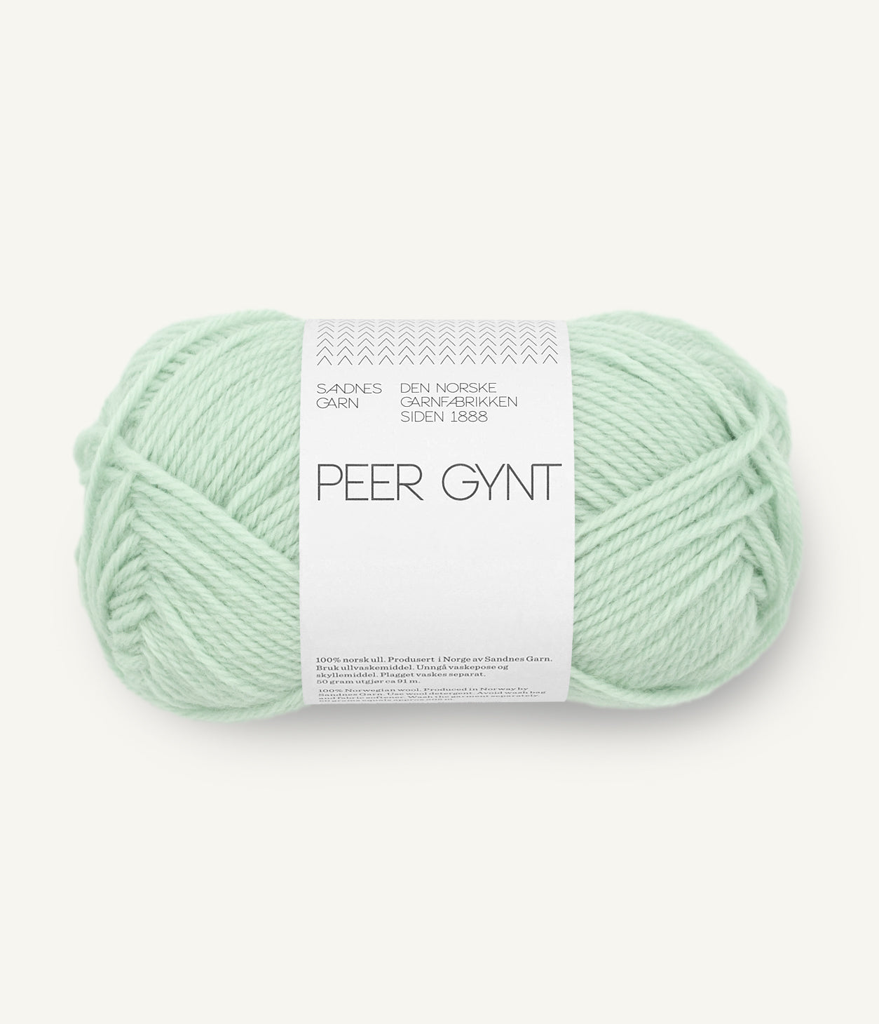 7911 Mint Green -	Peer Gynt - Sandnes garn - Garntopia