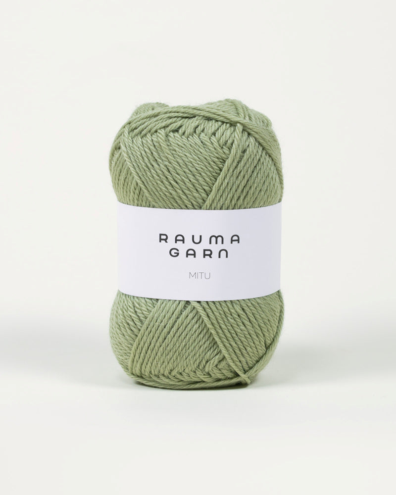 8287 Lys grønn -	Mitu - Rauma Garn - Garntopia