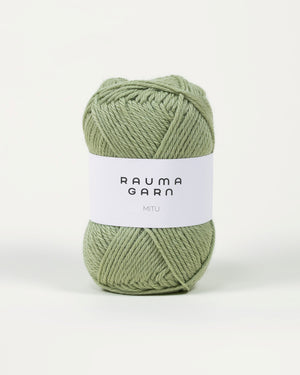 8287 Lys grønn -	Mitu - Rauma Garn - Garntopia