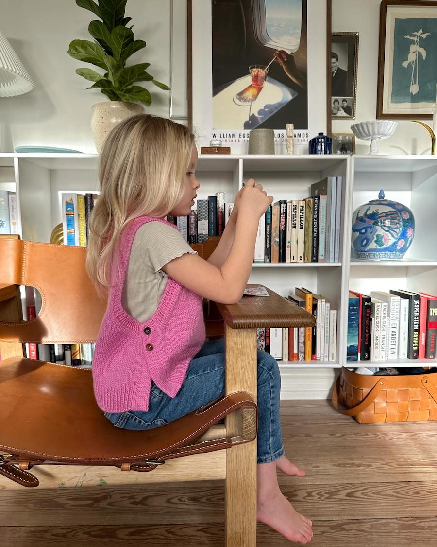 Lulu Slipover Junior - Papir - PetiteKnit - Garntopia