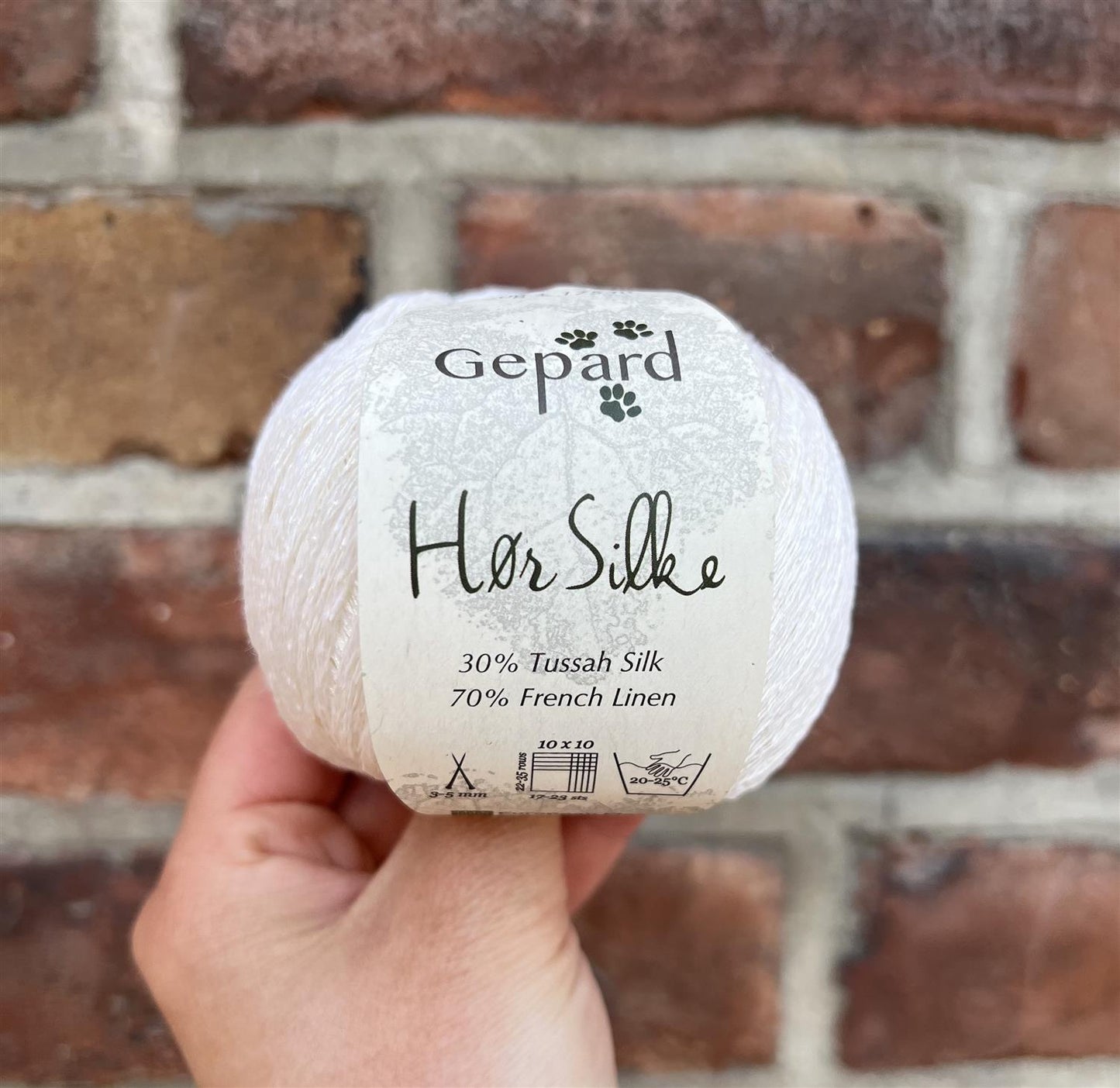 100 BIRCH BARK - Hør Silke - Gepard Garn - Garntopia