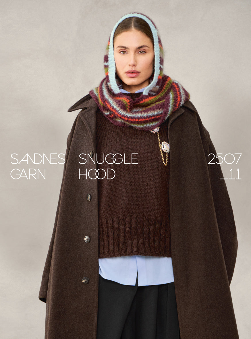 2507 - DIY - NR. 11 SNUGGLE Hood - Sandnes garn - Garntopia