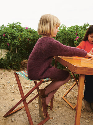 2506 - Mykt til barn - Nr. 8  Sweet Pea Dress Junior - Sandnes garn - Garntopia