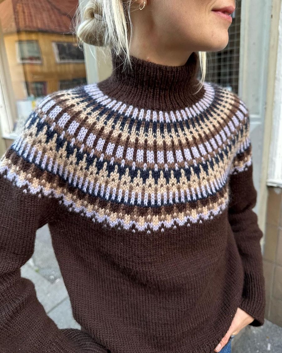 Celeste Sweater - Papir - PetiteKnit - Garntopia