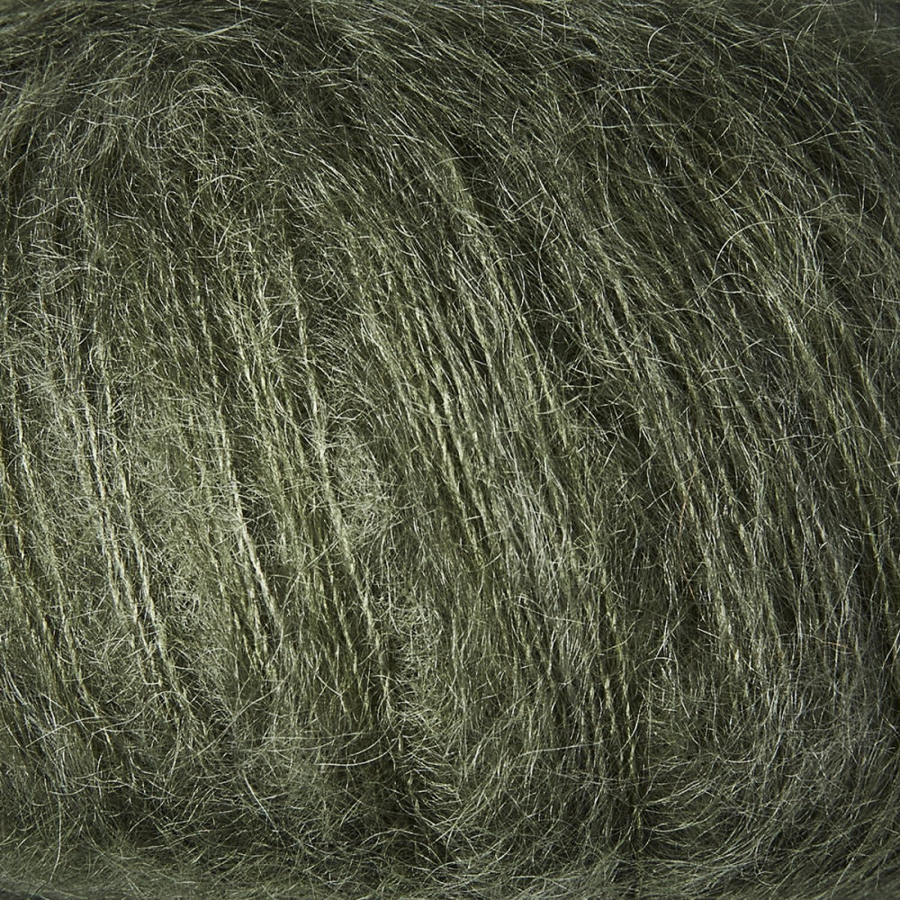 Dusty Sea Green - Soft Silk Mohair